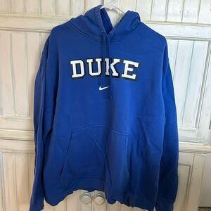Duke NIKE hoodie, blue, XXL